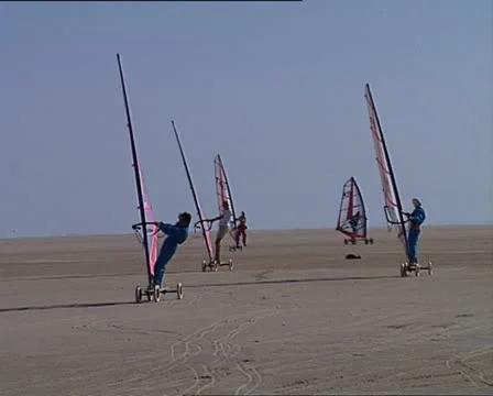 TERRASAILING race Stock-Footage 21340268