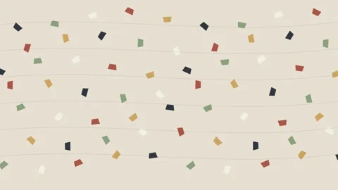Terrazzo Chip Stream Abstract Loop Video stock 342933755