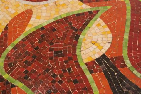 Terrazzo design Foto stock