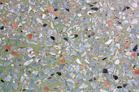 Terrazzo floor. Foto stock