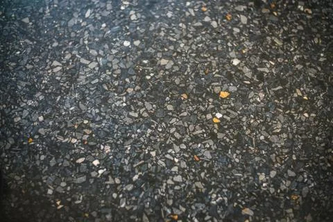 Terrazzo Floor texture background pattern with black edge Stock Photos