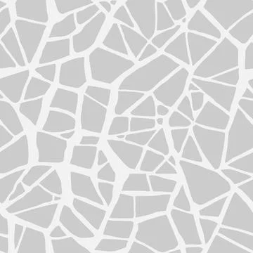 Terrazzo flooring, seamless pattern. Cracked stone. Vector Illustrazione stock