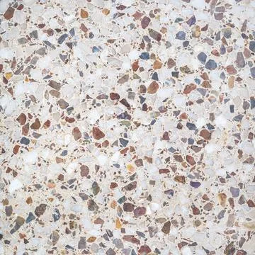 Terrazzo flooring tile pattern as background Stock Photos