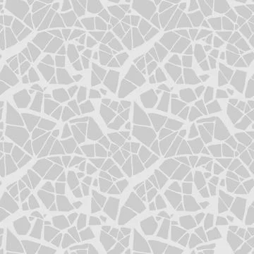 Terrazzo flooring white seamless pattern. Vector Stock Illustration