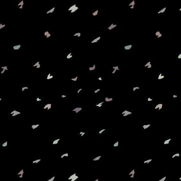 Terrazzo imitation seamless pattern background. Abstract vector texture design Stock Illustration