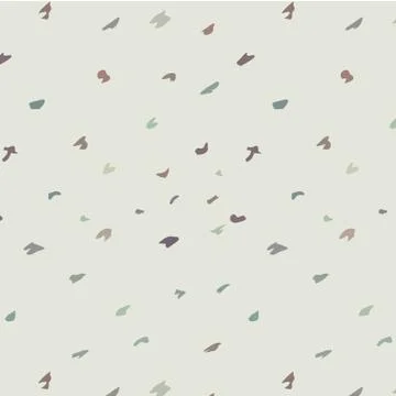 Terrazzo imitation seamless pattern background. Abstract vector texture design Stock Illustration