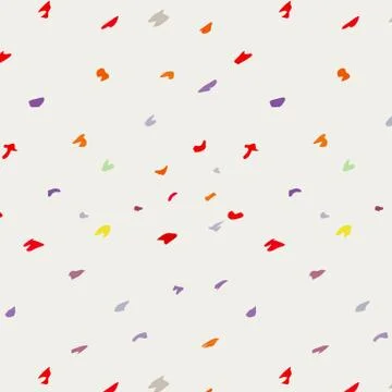 Terrazzo imitation seamless pattern background. Abstract vector texture design Stock Illustration