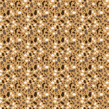 Terrazzo italian floor seamless pattern Stock-Illustration