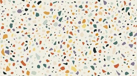 Terrazzo marble tile background or texture Illustrazione stock