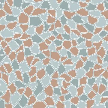 Terrazzo modern trendy colorful seamless pattern.Abstract creative backdrop w Stock Illustration