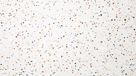Terrazzo pattern background features a white surface with colorful chips, Stock Footage 305827207