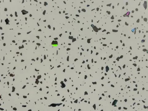 Terrazzo Pattern With Iridescent Flakes On Light Background Stock Photos