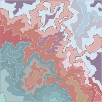 Terrazzo Pattern. Vector Texture Of Pink Marble With Turquoise Accents. Marbl イラスト素材
