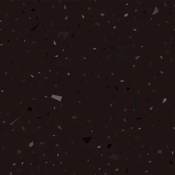 Terrazzo seamless pattern. Dark classic flooring t Stock Illustration