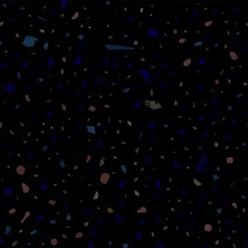 Terrazzo seamless pattern. Dark classic flooring t 스톡 일러스트