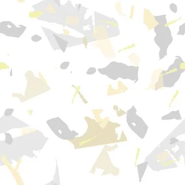 Terrazzo seamless pattern. Earthy  minimalistic Stock Illustration