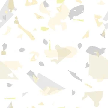 Terrazzo seamless pattern. Earthy  minimalistic Illustrazione stock