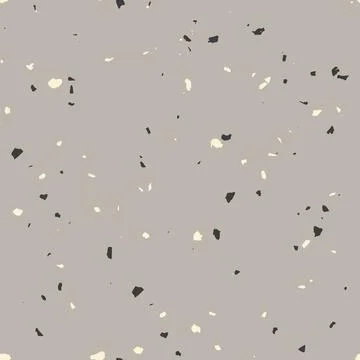 Terrazzo seamless pattern. Flooring mosaic texture. Vector floor with natural 스톡 일러스트