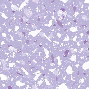 Terrazzo seamless pattern. Gentle classic flooring 스톡 일러스트
