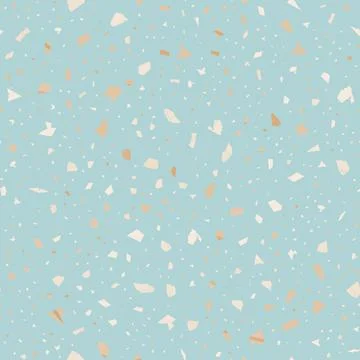 Terrazzo seamless pattern. Gentle classic flooring 스톡 일러스트