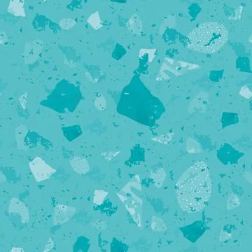 Terrazzo seamless pattern. Gentle classic flooring Illustrazione stock