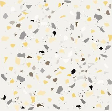 Terrazzo seamless pattern Stock Illustration