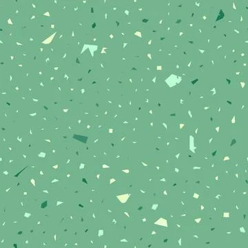 Terrazzo seamless pattern. Khaki classic flooring Illustrazione stock