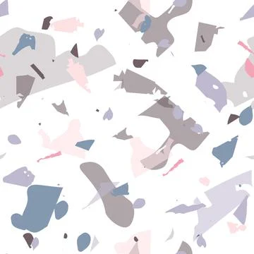 Terrazzo seamless pattern. Modern classic 스톡 일러스트