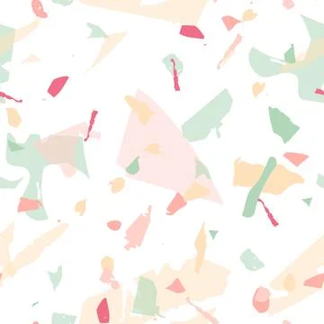 Terrazzo seamless pattern. Modern classic Illustrazione stock