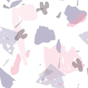 Terrazzo seamless pattern. Modern classic Illustrazione stock