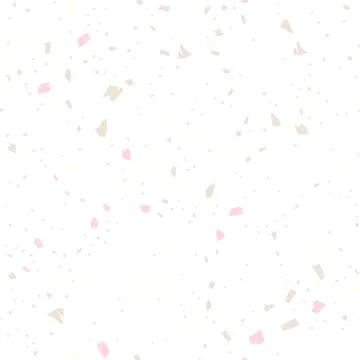 Terrazzo seamless pattern. Pastel classic flooring Illustrazione stock