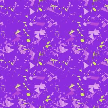 Terrazzo seamless pattern. Surface design for fabric or wallpaper or plastic Stock Illustration