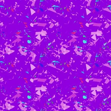 Terrazzo seamless pattern. Surface design for fabric or wallpaper or plastic Stock Illustration