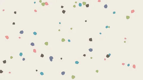 Terrazzo speckle pattern drifting seamless looping background 4K Vídeo Stock 337062677
