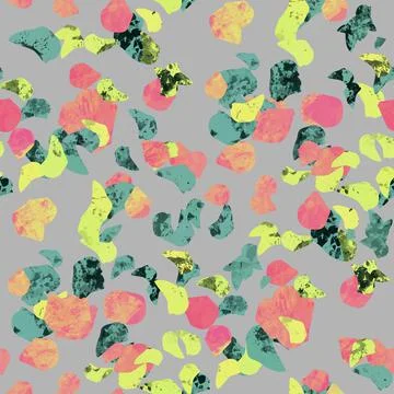 Terrazzo texture seamless vector pattern design for Stock Illustration