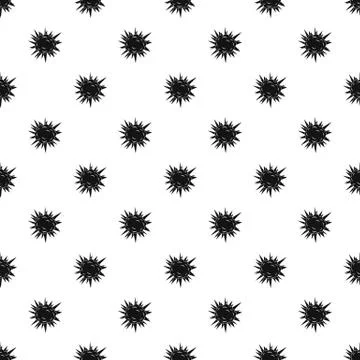 Terrible explosion pattern Illustrazione stock