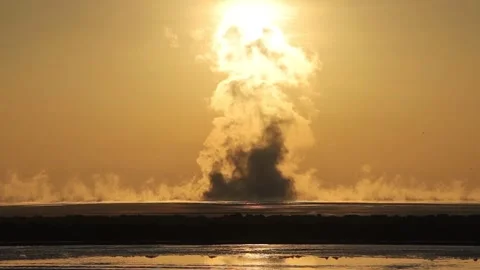 Terrible natural scenery Stock Footage 157759647