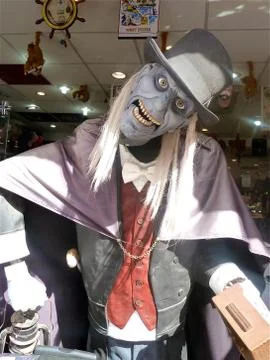 Terrifying doll Stock Photos