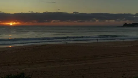 Terrigal Sunrise Timelapse Video stock 311413629
