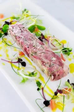 Terrine pate Stock Photos