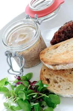 Terrine pate Stock Photos