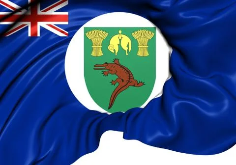 Territory of basutoland flag Stock Illustration