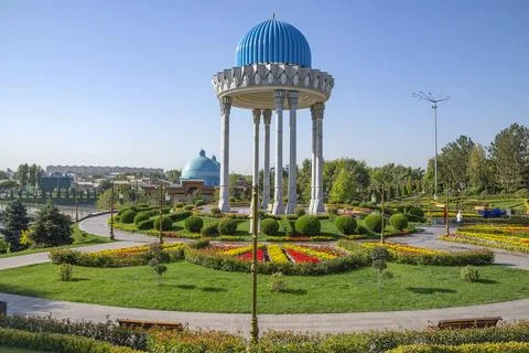 On the territory of the complex "In memory of victims of repression". Tashkent Stock Photos