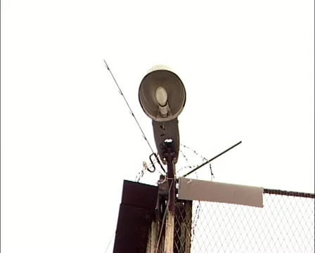 The territory of the prison. (Russian prison) Video stock 10900158