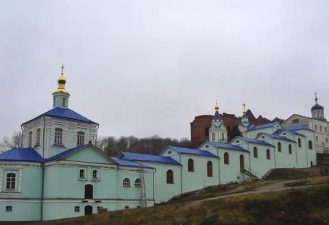 Territory of the Root Hermitage Monastery Foto stock