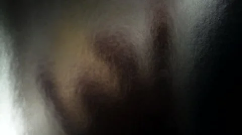 Terror of Sinister Groping Fingers Distorted Vision Stock Footage 60769786