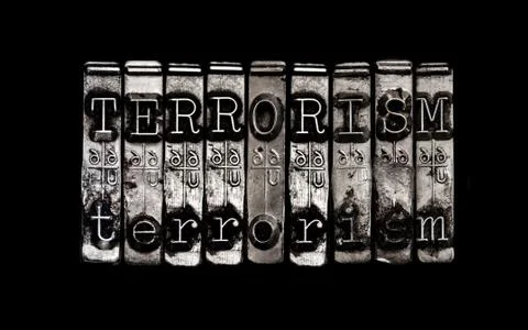 Terrorism concept Stock Illustration