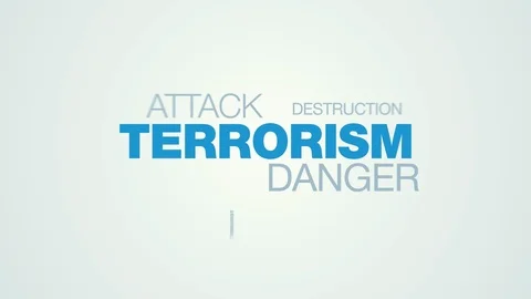 Terrorism danger attack bomb conflict violence safety military strike terrorist Stock Footage 93752279