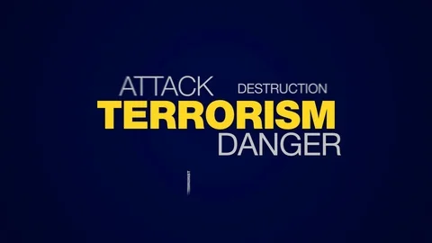 Terrorism danger attack bomb conflict violence safety military strike terrorist Vídeos de archivo 96083600