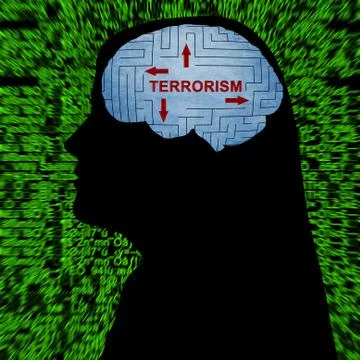 Terrorism in mind Stock Photos